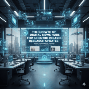 The Growth of Digital News Hubs for Scientific Research Updates