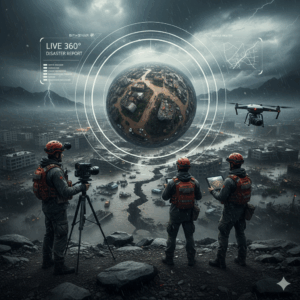 The Use of 360° Video in Reporting Natural Disasters