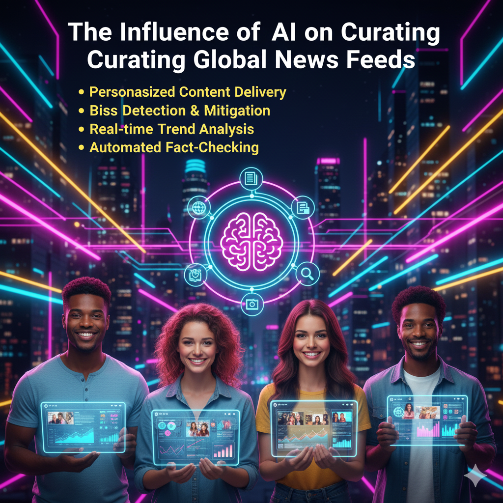 The Influence of AI on Curating Global News Feeds