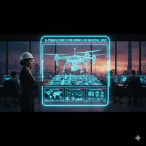 AI-Powered Inspection Drones for Industrial Sites