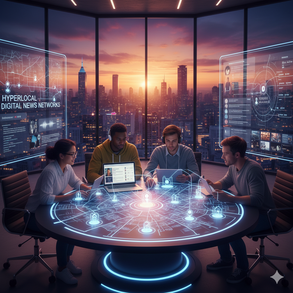 The Growth of Hyperlocal Digital News Networks