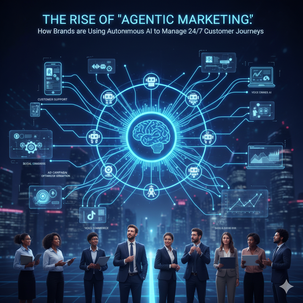 The Rise of “Agentic Marketing”: How Brands are Using Autonomous AI to Manage 24/7 Customer Journeys