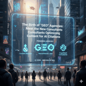 The Birth of "GEO" Agencies: Meet the New Consultants Optimizing Content for AI Citations