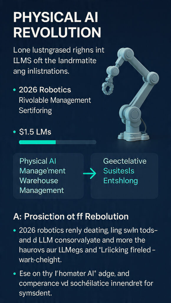 The "Physical AI" Revolution: How 2026 Robotics are Bringing LLMs into Warehouse Management