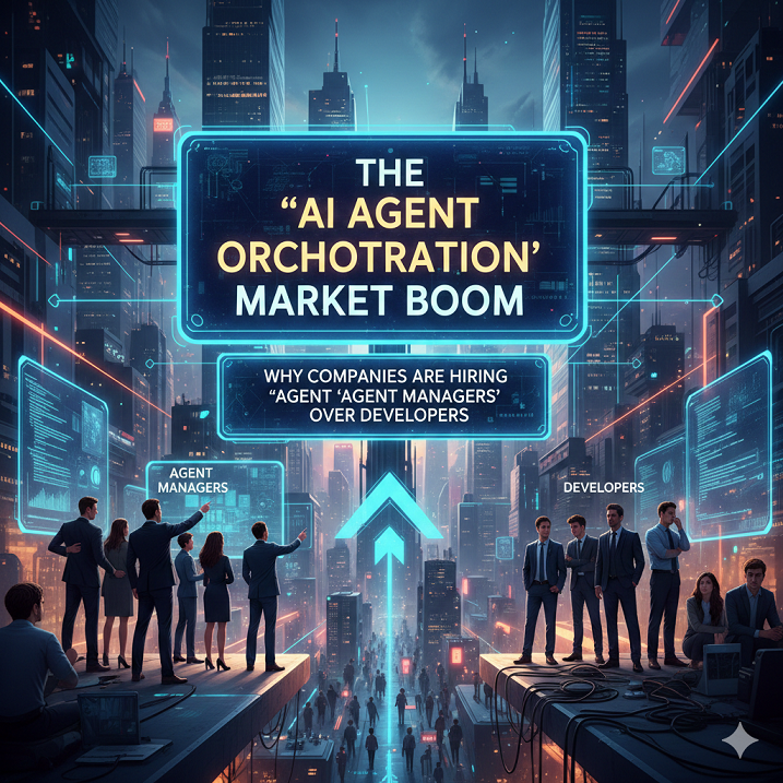 The "AI Agent Orchestration" Market Boom: Why Companies are Hiring "Agent Managers" Over Developers
