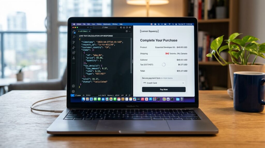 Fixing Lemon Squeezy Tax Calculation API Delays on Cross-Border Digital Downloads