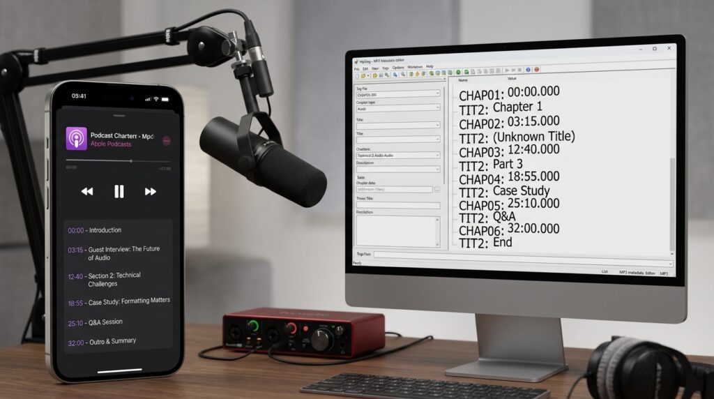 Troubleshooting Apple Podcasts Chapter Marker Parsing Errors in Custom MP3 Metadata