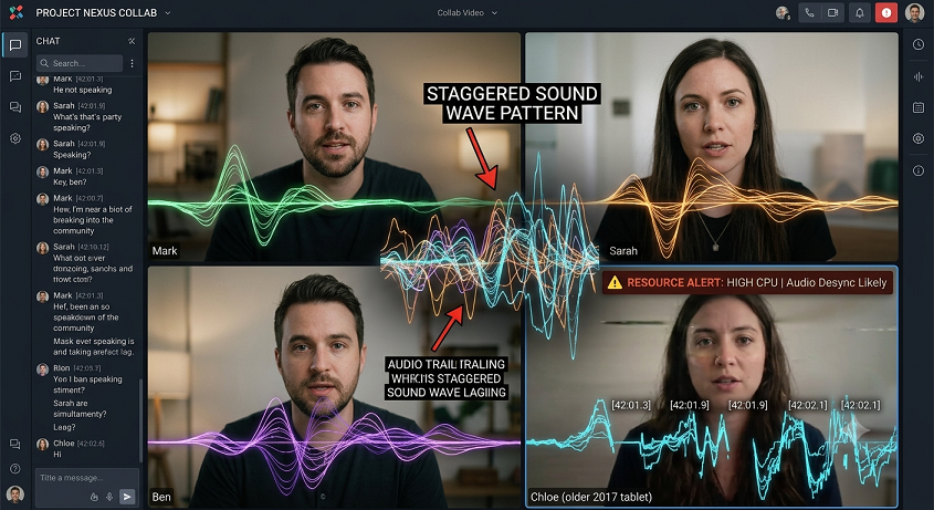 Why WebRTC Audio Streams Experience Desync During Long-Duration Collaborative Sessions on Low-Power Devices