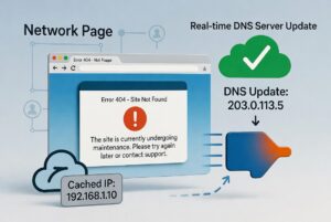 How Local DNS Caching Causes Persistent Routing Errors on Recently Migrated Web Applications
