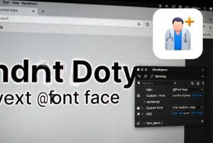 Resolving Font Rendering Artifacts in Browser-Based Text Editors After Custom Web Font Injections