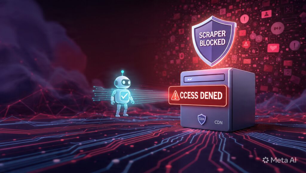 Why Automated Web Scrapers Trigger False Positive DDoS Protections on Heavily Cached CDN Edges