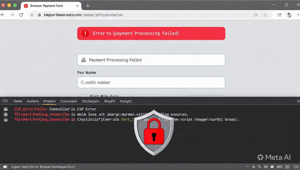 How Content Security Policy (CSP) Directives Inadvertently Block Legitimate Third-Party Payment Gateways