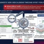 Managing Timezone Offset Errors in Web Calendars Caused by Conflicting OS and Browser Locales
