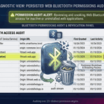 How to Audit and Revoke Persisted Web Bluetooth Permissions from Forgotten IoT Web Applications