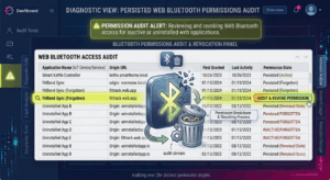 How to Audit and Revoke Persisted Web Bluetooth Permissions from Forgotten IoT Web Applications